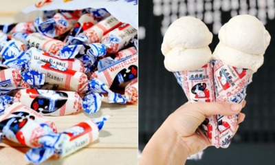 This Ice Cream Shop Just Released an Ice Cream Based on The White Rabbit Candy - WORLD OF BUZZ