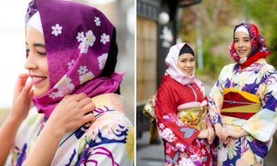 This Japanese Company Has Started Making Kimonos With Hijabs For Muslim Women - WORLD OF BUZZ 6