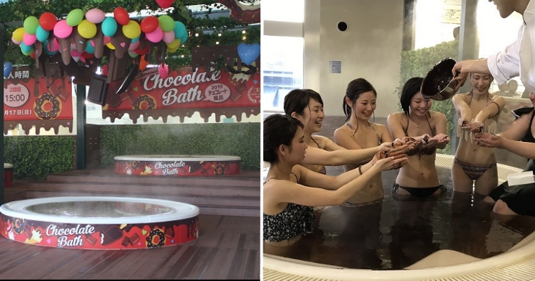 This Spa Has A Hot Spring Bath Filled with Melted Chocolate To Fulfil All Your Dreams - WORLD OF BUZZ 6