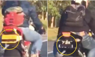 Video: A Group Of S'porean Superbikes Covering Up Their License Plates To Avoid AES - WORLD OF BUZZ 1