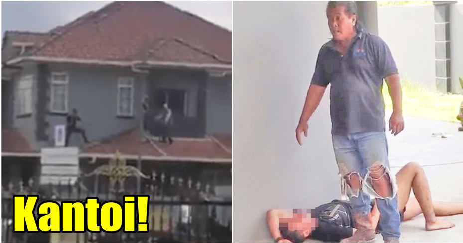Video: Burglar Kantoi And Got Beaten By Angry Residents In Sarawak - WORLD OF BUZZ