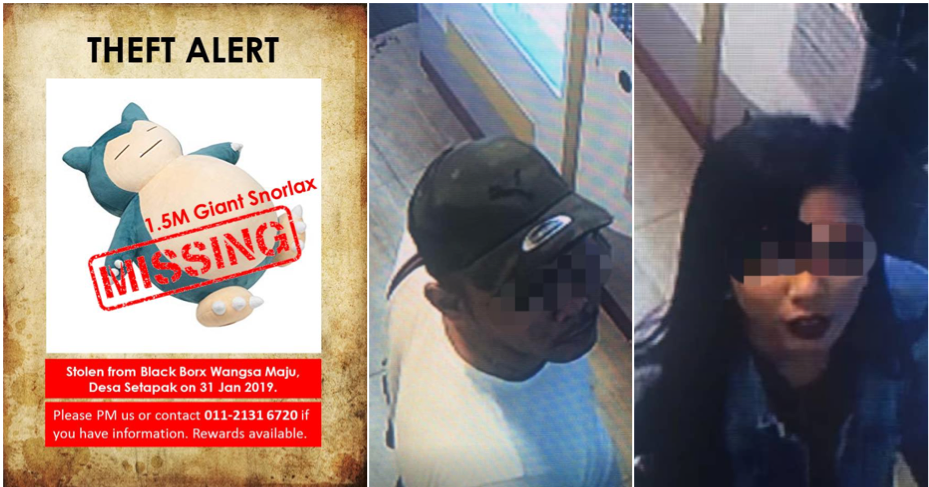 Watch: Snorlax Allegedly Kidnapped By The Malaysian Team Rocket - WORLD OF BUZZ 1
