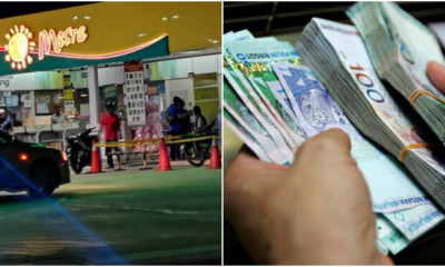 3 Men Steal RM105k and Leave RM5 Million Behind After Robbing Petrol Station in Rawang - WORLD OF BUZZ