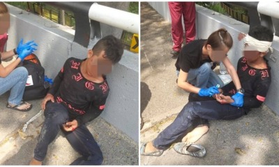 Good Samaritan Helps Out Teenager Involved In Accident, A True Guardian Angel - WORLD OF BUZZ