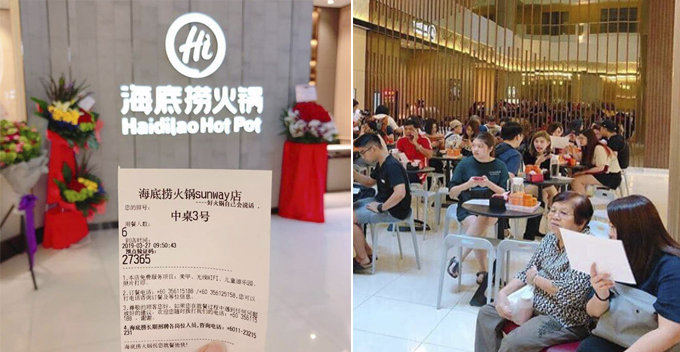 Hai Di Lao Hot Pot Restaurant Is Opening In Sunway Pyramid Today And The Queue Is Massive! - WORLD OF BUZZ