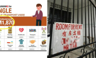 If You're Single & Don't Own a Car, the Govt Thinks You Should Only Spend RM300 on Rent - WORLD OF BUZZ