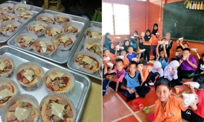 Kind M'sian Teacher Bakes 32 Pizzas for Her Students Because They've Never Tried it Before - WORLD OF BUZZ