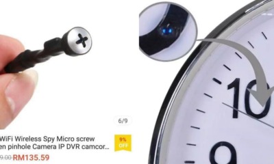 Netizens Discover Hidden Pinhole Cameras Are Easily Being Sold Online at Affordable Prices - WORLD OF BUZZ