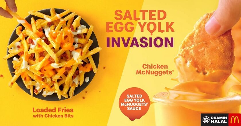 OMG! McDonald's Just Introduced Salted Egg Yolk Sauce for Our McNuggets and Fries! - WORLD OF BUZZ 2