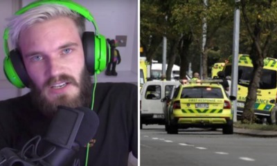PewDiePie Condemns Terrorist Who Mentioned His Name in Live Stream Before Attacking New Zealand Mosques - WORLD OF BUZZ