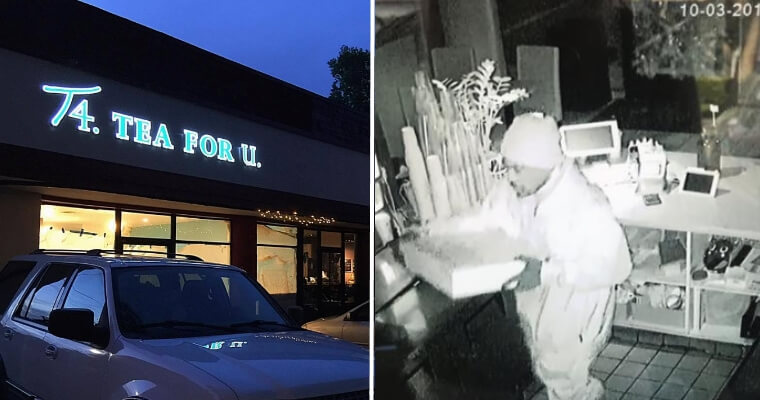 Thief With Boba Cravings Breaks Into Bubble Tea Shop At 3AM To Make Himself A Cup - WORLD OF BUZZ 5