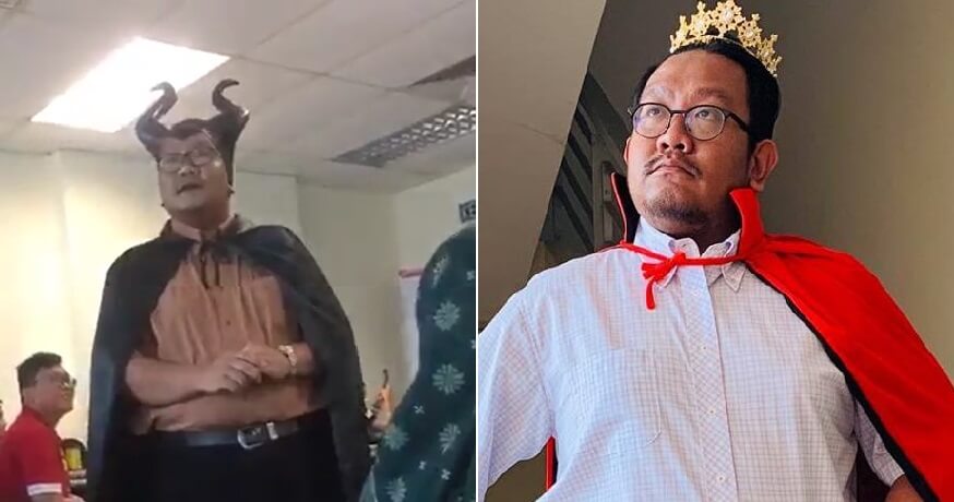 This Lecturer From MPSI Dresses Up As Maleficent And Other Characters When Teaching His Class - WORLD OF BUZZ