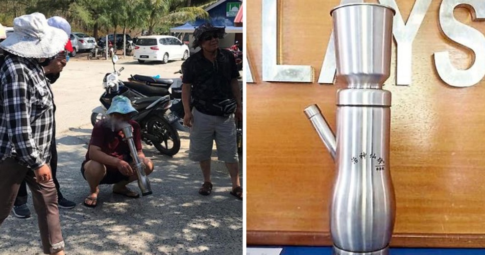 Tourist in Langkawi Gets Arrested After Smoking From A 'Bong' in Public - WORLD OF BUZZ 5