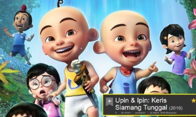 Upin & Ipin's New Movie Scores 9.6/10 on IMDb, Dethrones Paskal As Highest Rated M'sian Film - WORLD OF BUZZ