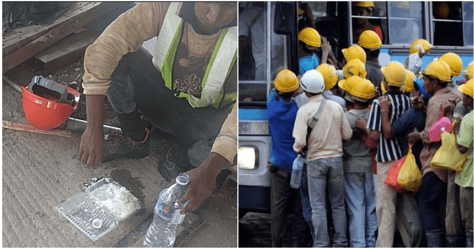 Viral Photo Of Immigrant Worker Eating Plain Rice With Water Sparked Sympathy Among Malaysians - WORLD OF BUZZ 5