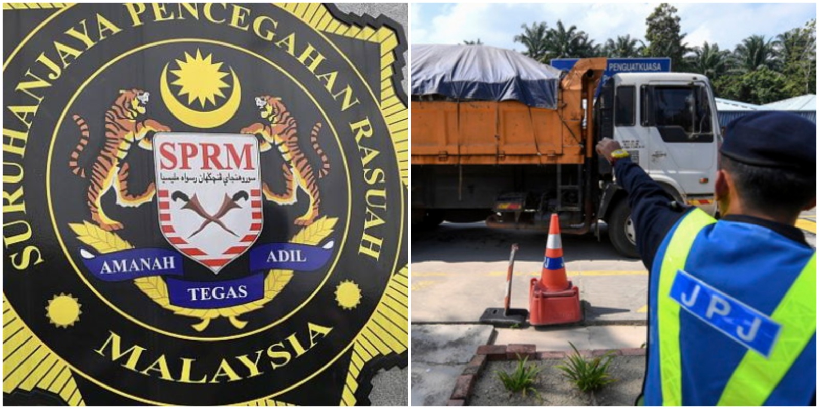 23 JPJ Officers Arrested by MACC for Receiving Bribes Up to RM32k for Protection of Lorry Drivers - WORLD OF BUZZ