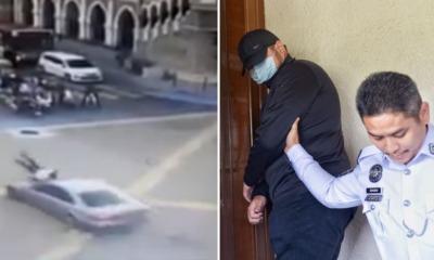 25yo Student Who Hit Traffic Police Near Dataran Merdeka Gets 3 Months in Jail & Licence Suspended - WORLD OF BUZZ 1