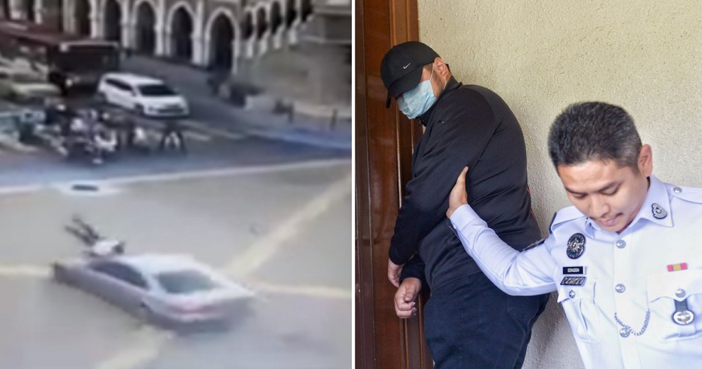 25yo Student Who Hit Traffic Police Near Dataran Merdeka Gets 3 Months in Jail & Licence Suspended - WORLD OF BUZZ 1