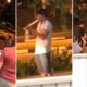 Bizarre Fight Sees Man Playing Recorder in Front of Police While Another Man Wields Potted Plant - WORLD OF BUZZ 5