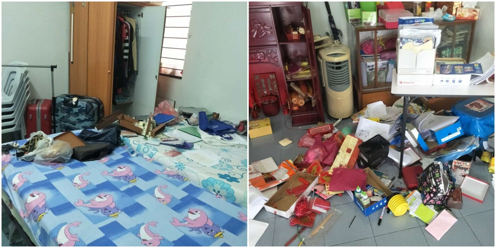 Burglars Break into Penang House, Leave With Nothing As They Can't Believe How Messy It Is - WORLD OF BUZZ 2