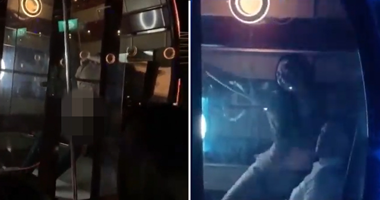 Couple Rides Ferris Wheel Inside a Nightclub Together, Kena Kantoi Riding Each Other by Patrons - WORLD OF BUZZ 4