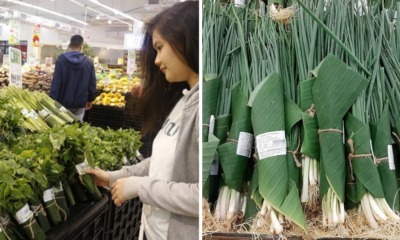 First Thailand, Now Vietnam's Biggest Supermarkets Are Using Environmentally-Friendly Banana Leaf Packaging - WORLD OF BUZZ 4