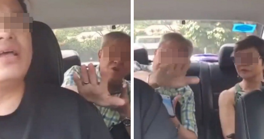 Go-Jek Driver Argues With Elderly Passengers Over RM21 Fare Difference in Viral Video - WORLD OF BUZZ