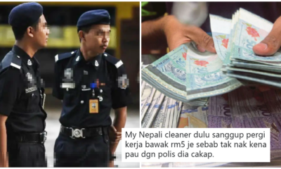 Malaysian Shares How Corrupt Policemen Are Often Extorting Money from Foreign Workers - WORLD OF BUZZ