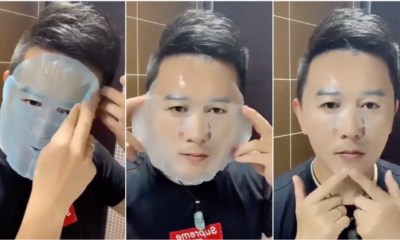 Man Impresses The Internet With His Facial Mask Wearing Ability - WORLD OF BUZZ 1