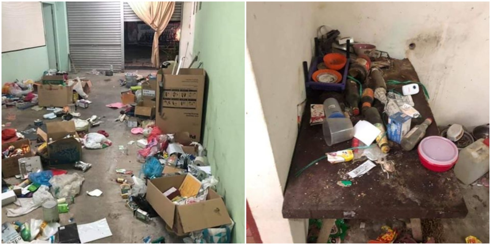 Miri School Teacher Leaves Behind Shocking Piles of Rubbish Everywhere in Rented Terrace House - WORLD OF BUZZ