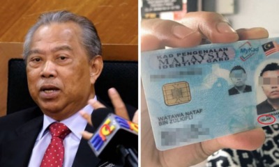 Muhyiddin: Home Ministry Will Not Remove Religious Status on MyKad - WORLD OF BUZZ 2