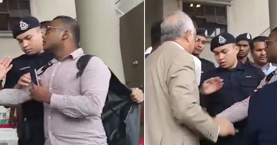 Najib Lashes Out at Policeman for Stopping Law Student From Talking to Him - WORLD OF BUZZ