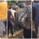 One Legged Man Mobbed By Group Of Men For Allegedly Running Over A Man - WORLD OF BUZZ 4