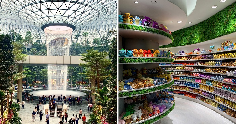 Singapore's Jewel Changi Airport With Pokemon Center is Ready to Open Next Week & It Looks Amazing! - WORLD OF BUZZ 1