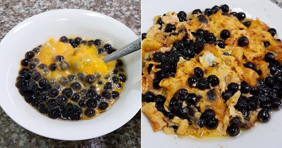 Someone Actually Made A Boba Omelette & We Don't What To Think - WORLD OF BUZZ