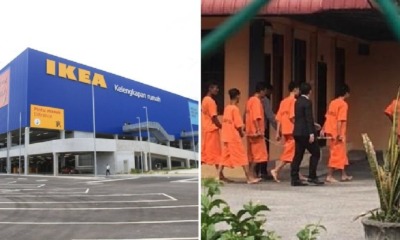 Two 17yo Students Arrested After Following Internet "Challenge" By Staying Overnight at IKEA Batu Kawan - WORLD OF BUZZ 3