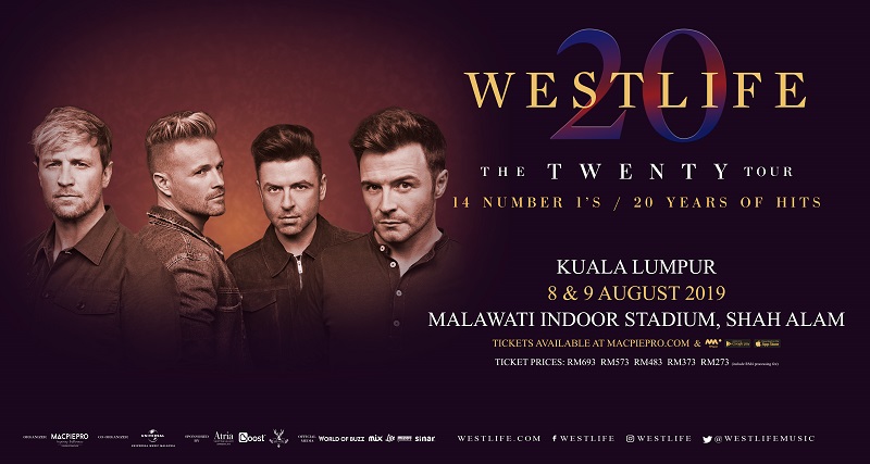 You Can Start Buying Westlife Pre-Sale Tickets at 11am on 13 April at Atria Shopping Gallery! - WORLD OF BUZZ 10