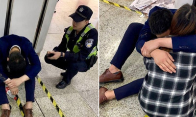 Young Salesman Breaks Down In Public Due to Stress After Failing to Close Deal With Clients - WORLD OF BUZZ