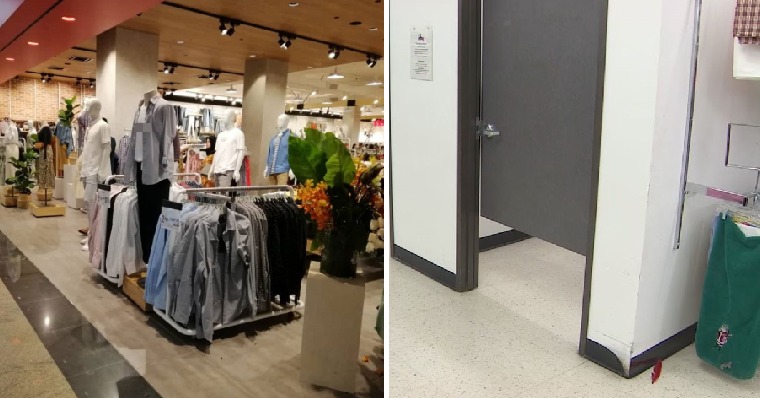 18yo Male Staff Sneaks Into Fitting Room to Record Girl Trying On Clothes in Johor Mall - WORLD OF BUZZ 4
