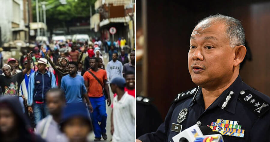 Action to be Taken Against Illegal Africans Living in Malaysia to Start Soon, Says Selangor Police Chief - WORLD OF BUZZ