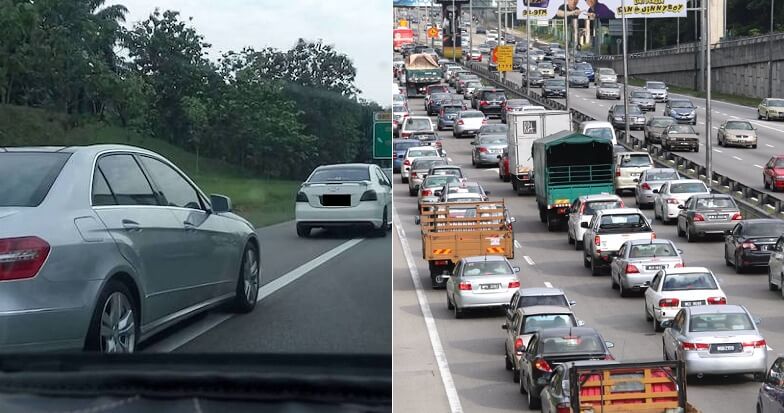 You Can Now Report Drivers Who Purposely Use The Emergency Lane Via JPJ's WhatsApp Hotline - WORLD OF BUZZ