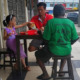 Father & Young Daughter Sharing Meal With Homeless Man at Bak Kut Teh Shop Praised by Netizens - WORLD OF BUZZ 1