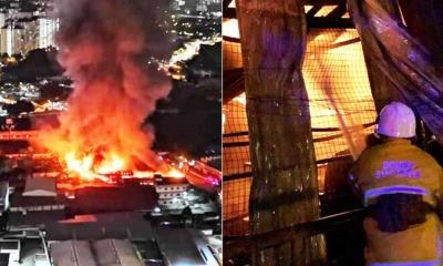 Fire Engulfs Plastic Factory After Over 20 Explosions Were Heard in Setapak - WORLD OF BUZZ 1