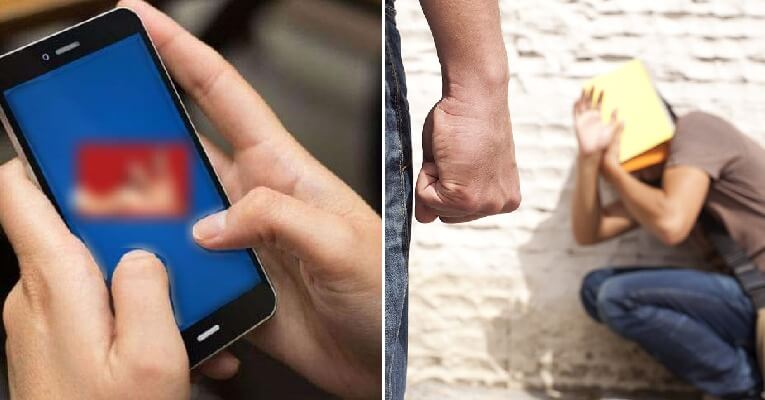 Girl Brutally Beats Up BF For Taking Indecent Photos Of Her Sleeping in Underwear - WORLD OF BUZZ 4