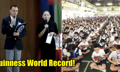 Malaysian Primary School Breaks Guinness World Record For Holding Largest Music Class - WORLD OF BUZZ
