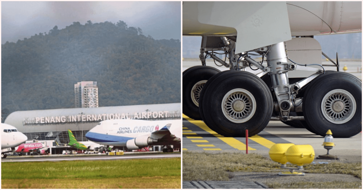 Man Hides in Plane's Landing Gear at Penang Airport As He Couldn't Afford Ticket Home - WORLD OF BUZZ