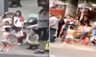Mum Punishes Son For Grabbing Girl's Butt, Makes Him Strip & Squat in Public to Embarrass Him - WORLD OF BUZZ