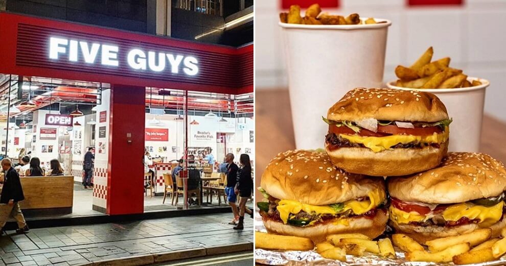 Report: Cult-Favourite American Burger Chain Five Guys May Open in M'sia Later in 2019! - WORLD OF BUZZ 1