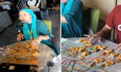 This Creative Malaysian Band Made A Hari Raya Song Using Only KFC Chicken As Instruments! - WORLD OF BUZZ