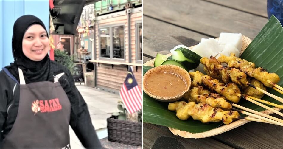 This Malaysian Has a Satay Stall in Denmark & She Can Sell Up to 600 Sticks a Day! - WORLD OF BUZZ 8